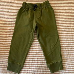 LIKE NEW Koala Kids Joggers Boys Sz 3T Olive Green